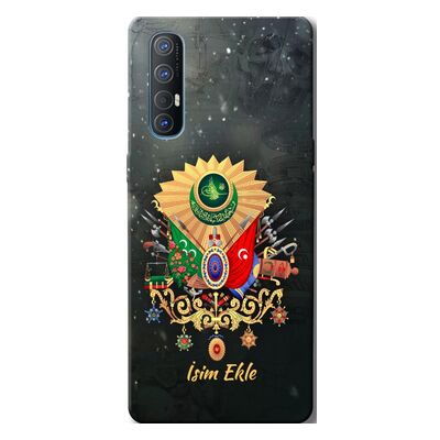 Oppo - Reno 3 Pro Osmanlı V2 Silikon Kılıf