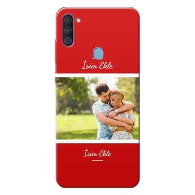 Samsung - Galaxy A11 Canvas Tasarımı V2 Silikon Kılıf