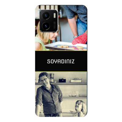Vivo - Y15s Canvas Tasarımı V3 Silikon Kılıf