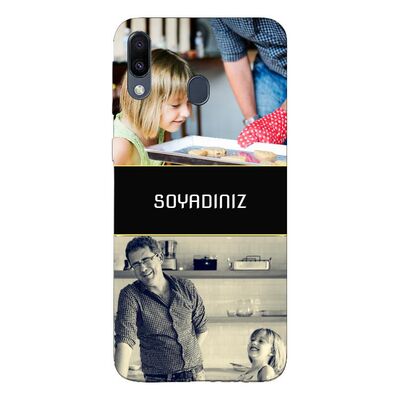 Samsung - Galaxy M20 Canvas Tasarımı V3 Silikon Kılıf