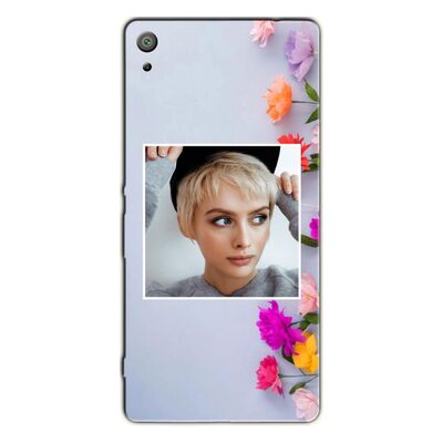 Sony - Xperia XA1 Ultra Canvas Tasarımı V4 Silikon Kılıf