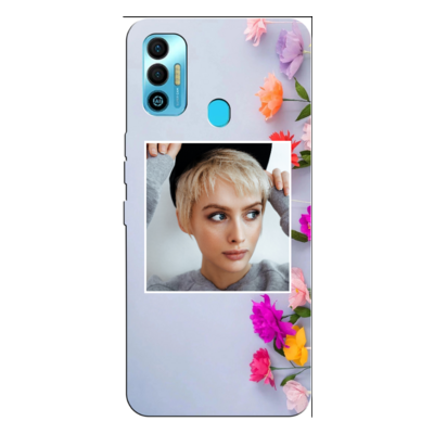 TECNO - Spark 7T Canvas Tasarımı V4 Silikon Kılıf