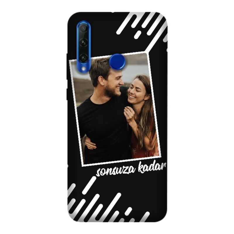 Honor - Honor 20 Lite Canvas Tasarımı V7 Silikon Kılıf