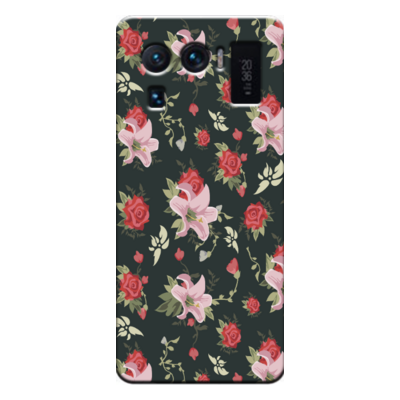 Xiaomi - Mi 11 Ultra Bahar Çiçekleri 1 Silikon Kılıf