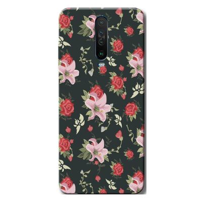 Xiaomi - Redmi K30 Bahar Çiçekleri 1 Silikon Kılıf