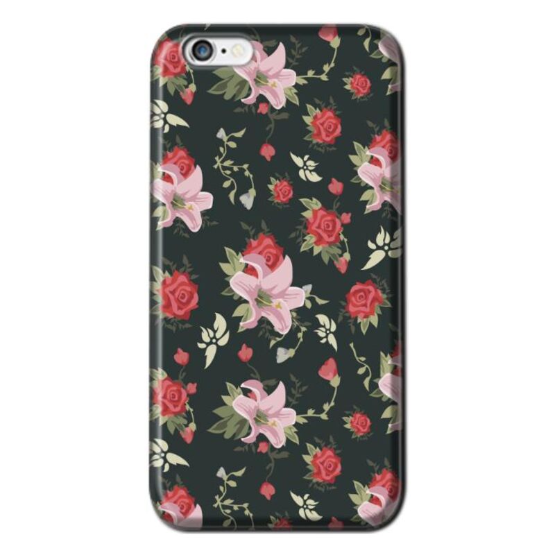 Apple - iPhone 6 Bahar Çiçekleri 1 Silikon Kılıf