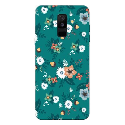 Samsung - Galaxy A6 Plus 2018 Bahar Çiçekleri 2 Silikon Kılıf