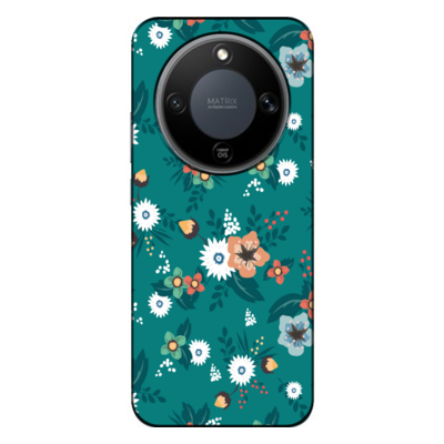Honor - Magic 8 Lite Bahar Çiçekleri 2 Silikon Kılıf