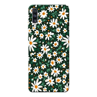 Samsung - Galaxy A70 Bahar Çiçekleri 4 Silikon Kılıf