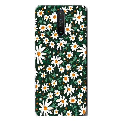 Xiaomi - Redmi K30 Bahar Çiçekleri 4 Silikon Kılıf