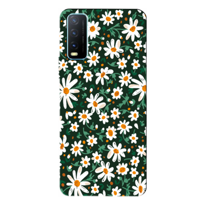 Vivo - Y20S Bahar Çiçekleri 4 Silikon Kılıf