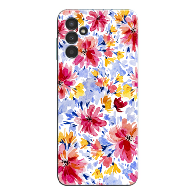 Samsung - Galaxy A35 5G Bahar Çiçekleri 7 Silikon Kılıf
