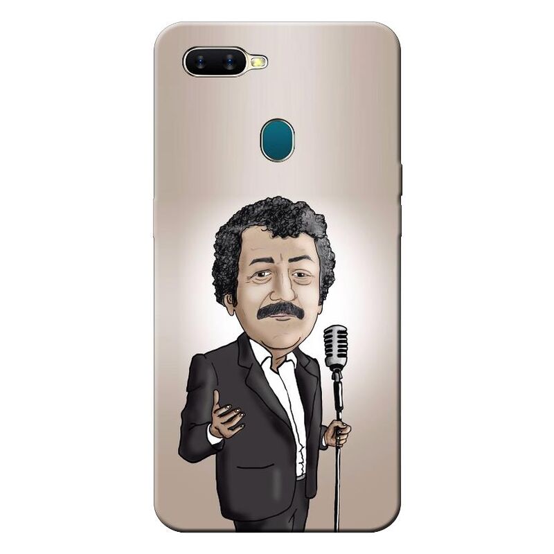 Oppo - A5S Müslüm Gürses Karikatür Silikon Kılıf