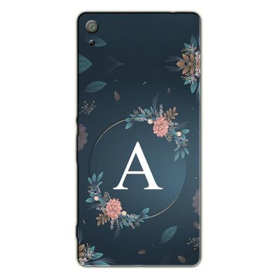 Sony - Xperia XA Ultra Kişiye Özel Baş Harfi Tasarımı A10 Silikon Kılıf