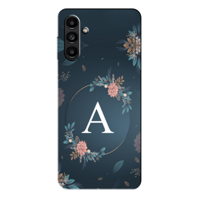 Samsung - Galaxy A13 5G Kişiye Özel Baş Harfi Tasarımı A10 Silikon Kılıf