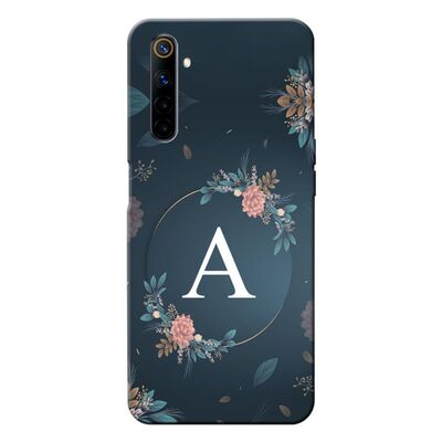 Realme - 6 Pro Kişiye Özel Baş Harfi Tasarımı A10 Silikon Kılıf