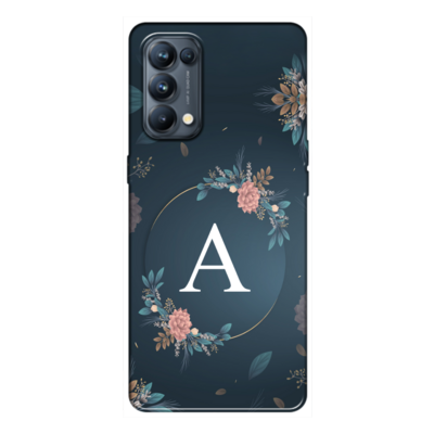 Oppo - Reno 5 Pro 5G Kişiye Özel Baş Harfi Tasarımı A10 Silikon Kılıf
