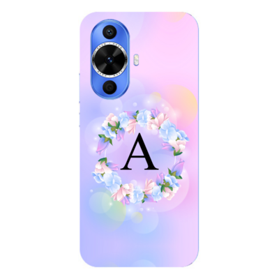 Huawei - Nova 12S Kişiye Özel Baş Harfi Tasarımı A13 Silikon Kılıf