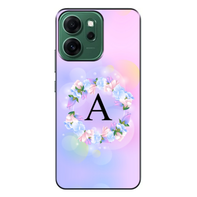 Oppo - Reno14 F Kişiye Özel Baş Harfi Tasarımı A13 Silikon Kılıf