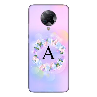 Xiaomi - Poco F2 Pro Kişiye Özel Baş Harfi Tasarımı A13 Silikon Kılıf