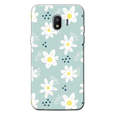 Samsung - Galaxy J2 Pro (2018) Bahar Çiçekleri 10 Silikon Kılıf