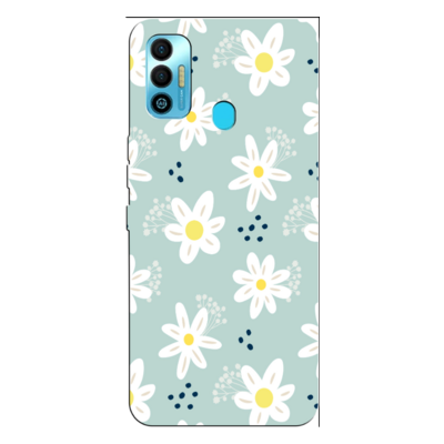 TECNO - Spark 7T Bahar Çiçekleri 10 Silikon Kılıf