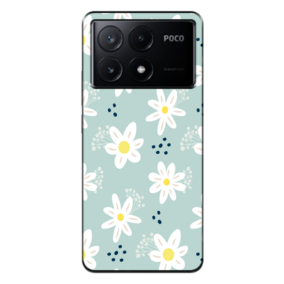 Xiaomi - Poco X6 Pro 5G Bahar Çiçekleri 10 Silikon Kılıf