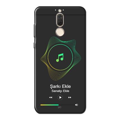 Huawei - Mate 10 Lite Müzik player tema v1 Silikon Kılıf