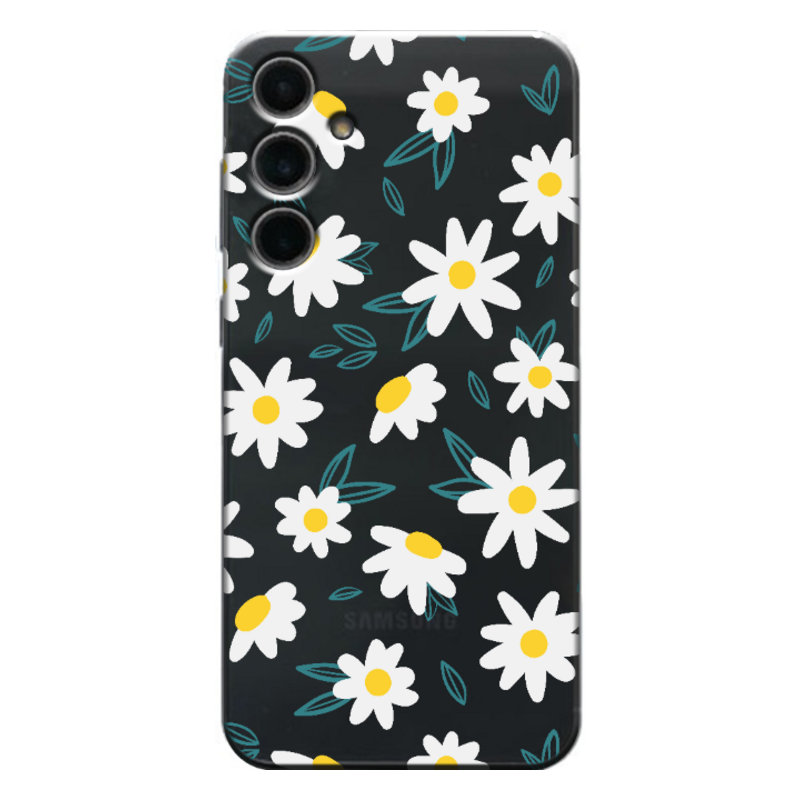 Samsung - Galaxy S24 FE Papatya - Şeffaf Silikon Kılıf