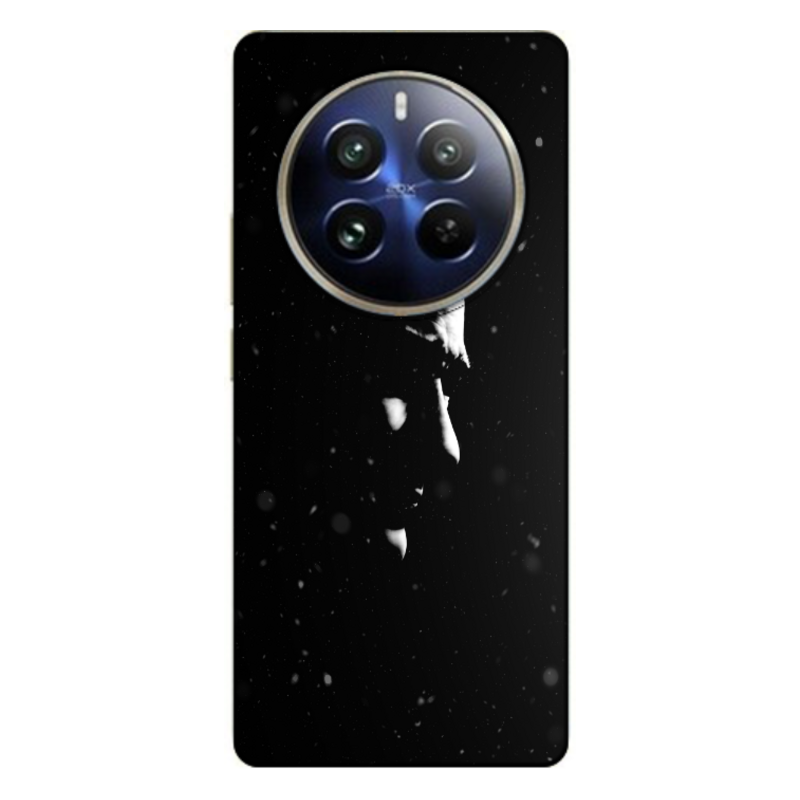 Realme - 12 4G Atatürk Silüeti Silikon Kılıf