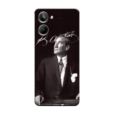 Realme - 10 4G Mustafa Kemal Atatürk Silikon Kılıf