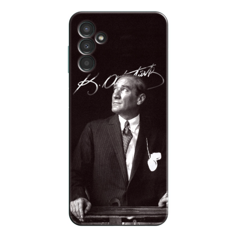 Samsung - Galaxy A55 Mustafa Kemal Atatürk Silikon Kılıf