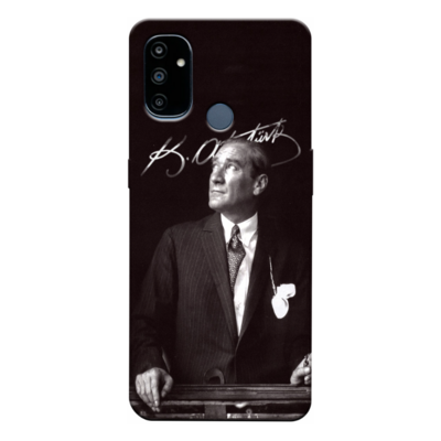 OnePlus - Nord 100 Mustafa Kemal Atatürk Silikon Kılıf