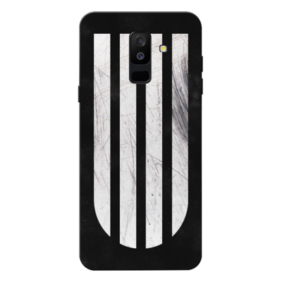 Samsung - Galaxy A6 Plus 2018 Zebra Silikon Kılıf