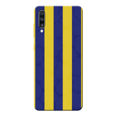 Samsung - Galaxy A70 Çubuklu Silikon Kılıf