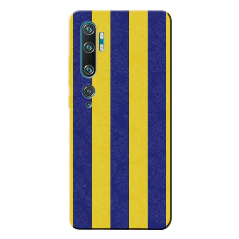 Xiaomi - Mi Note 10 Çubuklu Silikon Kılıf