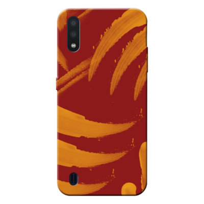 Samsung - Galaxy A01 Aslan Pençesi Silikon Kılıf