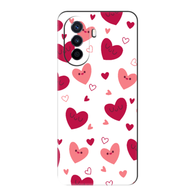 Huawei - Nova Y70 Mutlu Kalpler Silikon Kılıf