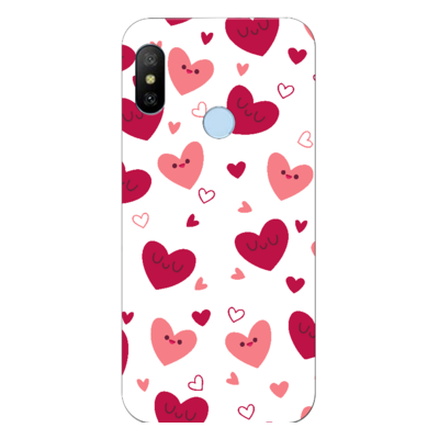 Xiaomi - Redmi S2 Mutlu Kalpler Silikon Kılıf