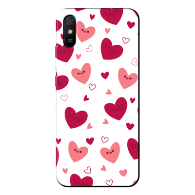 Xiaomi - Redmi 9A Mutlu Kalpler Silikon Kılıf