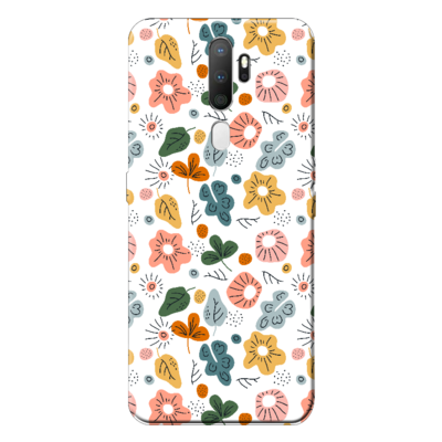 Oppo - A9 2020 Florica Silikon Kılıf