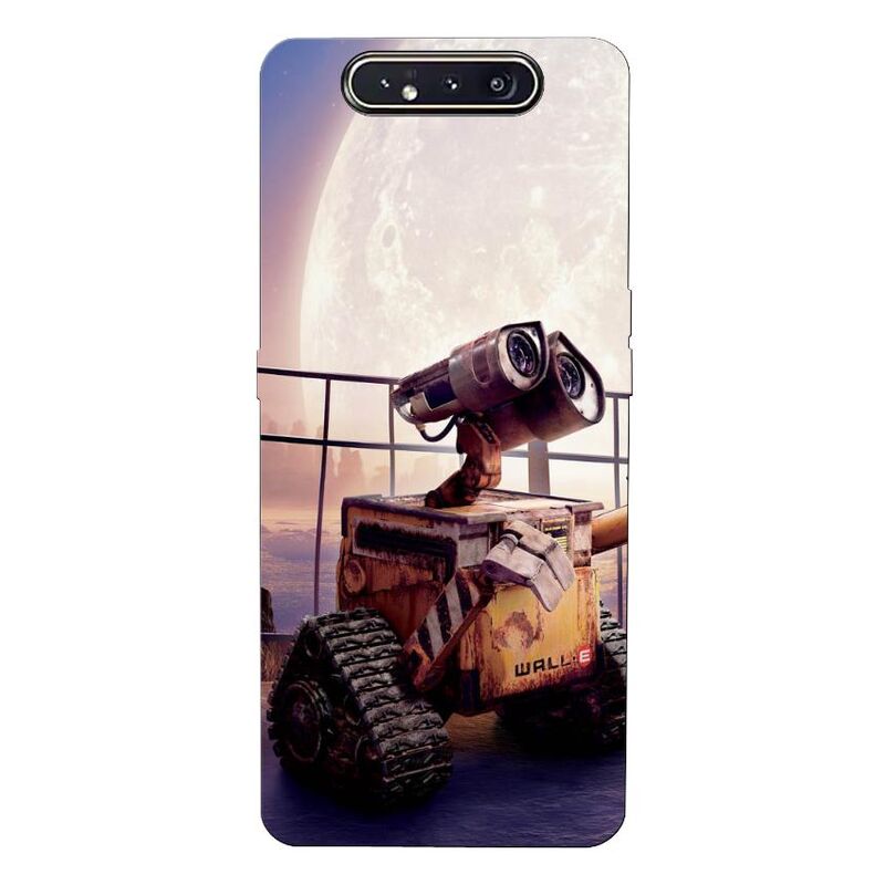 Samsung - Galaxy A80 Wall-e --VOL-İ Silikon Kılıf