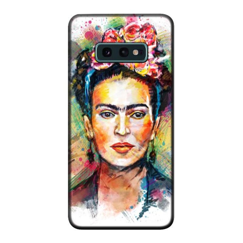 Samsung - Galaxy S10e Frida Kahlo Silikon Kılıf