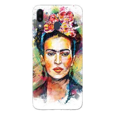 Samsung - Galaxy M20 Frida Kahlo Silikon Kılıf