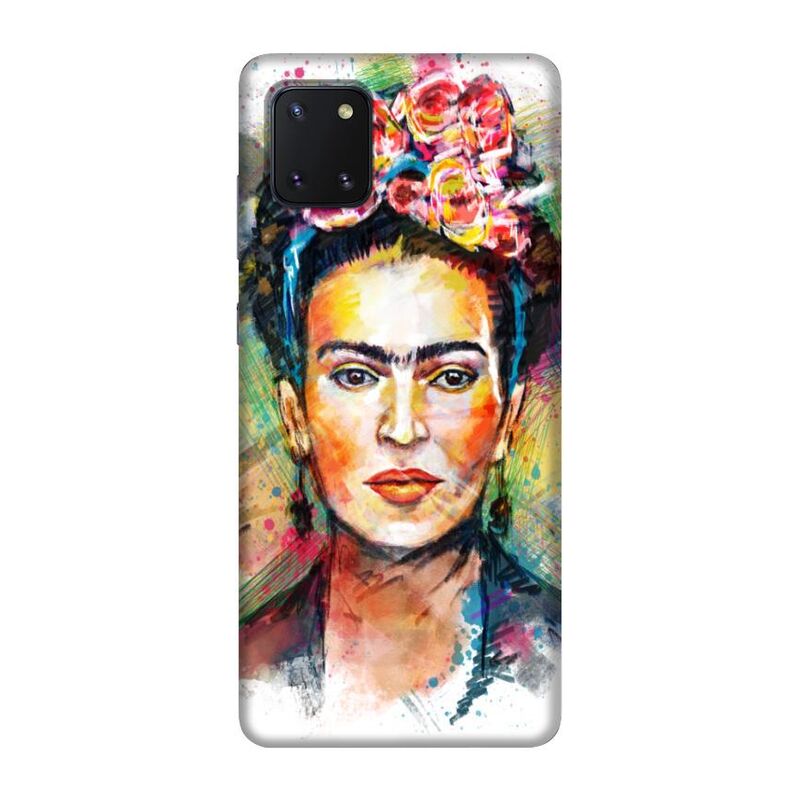 Samsung - Galaxy Note 10 Lite Frida Kahlo Silikon Kılıf