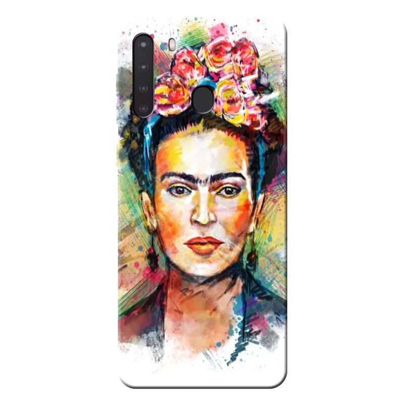 Samsung - Galaxy A21 Frida Kahlo Silikon Kılıf
