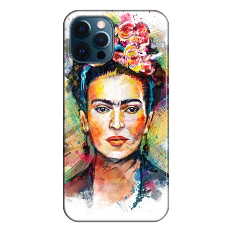 Apple - iPhone 12 Pro Max Frida Kahlo Silikon Kılıf