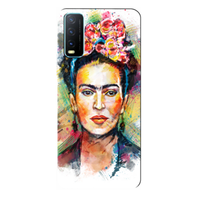 Vivo - Y20S Frida Kahlo Silikon Kılıf