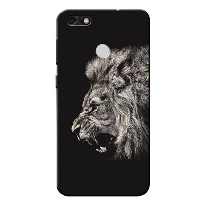 Huawei - P9 Lite Mini Kükreyen Aslan Silikon Kılıf