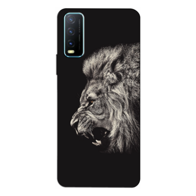 Vivo - Y20S Kükreyen Aslan Silikon Kılıf